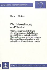 Produktbild: Die Unternehmung als Potential