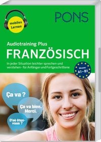 Produktbild: PONS Audiotraining Plus Franz&ouml;sisch