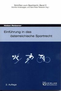 Produktbild: Holzer, W: Einf&uuml;hrung in das &ouml;sterreichische Sportrecht