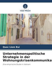 Produktbild: Unternehmenspolitische Strategie in der Wohnungskrisenkommunikation