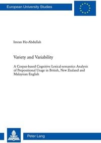 Produktbild: Ho-Abdullah, I: Variety and Variability