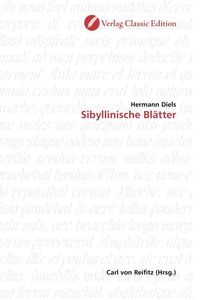 Produktbild: Diels, H: Sibyllinische Bl&auml;tter