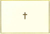 Produktbild: Gold Cross Note Cards