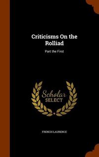 Produktbild: Criticisms On the Rolliad