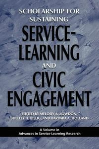 Produktbild: Scholarship for Sustaining Service-Learning and Civic Engagement (PB)
