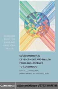 Produktbild: Socioemotional Development and Health from Adolescence to Adulthood