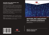 Produktbild: Activit&eacute;s des sp&eacute;cialistes des relations publiques