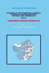 Produktbild: Subsurface-Water Hydrology