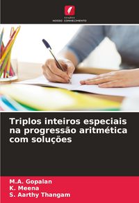 Produktbild: Triplos inteiros especiais na progress&atilde;o aritm&eacute;tica com solu&ccedil;&otilde;es