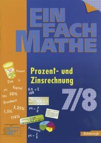 Produktbild: EinFach Mathe. Prozent und Zinzrechnung
