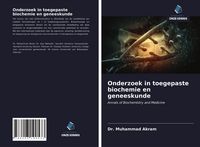 Produktbild: Onderzoek in toegepaste biochemie en geneeskunde