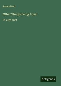 Produktbild: Other Things Being Equal