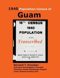 Produktbild: 1940 Population Census of Guam