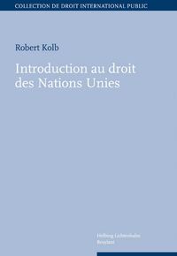 Produktbild: Introduction au droit des Nations Unies