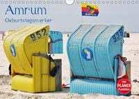 Produktbild: Amrum Geburtstagsmerker (Wandkalender immerw&auml;hrend DIN A4 quer)