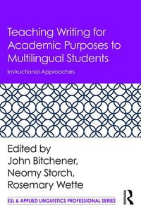 Produktbild: Teaching Writing for Academic Purposes to Multilingual Students
