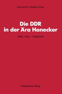 Produktbild: Die DDR in der &Auml;ra Honecker
