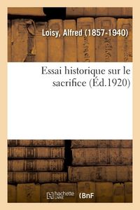 Produktbild: Essai historique sur le sacrifice