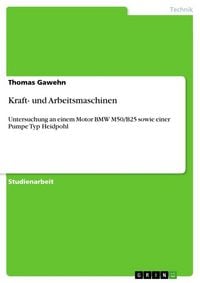 Produktbild: Kraft- und Arbeitsmaschinen