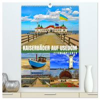 Produktbild: Kaiserb&auml;der auf Usedom (hochwertiger Premium Wandkalender 2026 DIN A2 hoch), Kunstdruck in Hochglanz