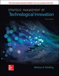 Produktbild: Schilling, M: ISE Strategic Management of Technological Inn.