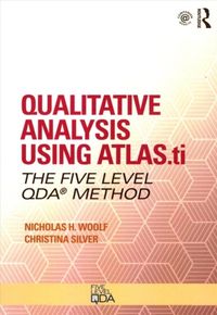 Produktbild: Woolf, N: Qualitative Analysis Using ATLAS.ti, NVivo and MAX