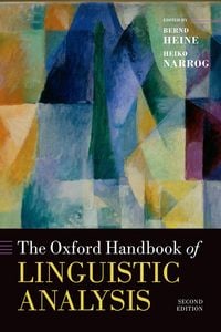 Produktbild: The Oxford Handbook of Linguistic Analysis
