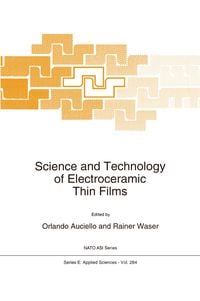 Produktbild: Science and Technology of Electroceramic Thin Films