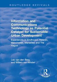 Produktbild: Information and Communications Technology as Potential Catalyst for Sustainable Urban Development