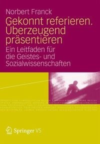 Produktbild: Gekonnt referieren. &Uuml;berzeugend pr&auml;sentieren