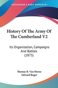 Produktbild: History Of The Army Of The Cumberland V2