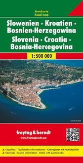 Bild vom Artikel Slowenien / Kroatien / Bosnien-Herzegowina 1 : 500 000. Autokarte vom Autor Freytag-Berndt und Artaria KG