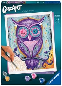 Produktbild: CreArt Adults Trend - Tr&auml;umende Eule