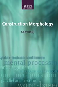 Produktbild: Construction Morphology