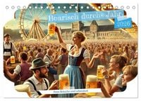 Produktbild: Boarisch durchs Jahr - Feste Br&auml;uche und Lebenslust (Tischkalender 2026 DIN A5 quer), CALVENDO Monatskalender