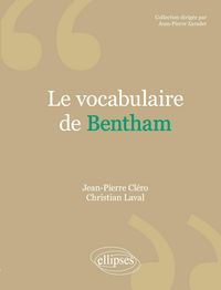 Produktbild: Vocabulaire de Bentham (Le)