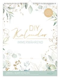Produktbild: Bastelkalender Immerw&auml;hrend A4+