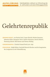 Produktbild: Gelehrtenrepublik