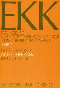 Produktbild: An die Hebr&auml;er, EKK XVII/2