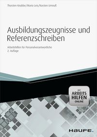 Produktbild: Ausbildungszeugnisse und Referenzschreiben - mit Arbeitshilfen online