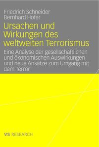 Produktbild: Ursachen und Wirkungen des weltweiten Terrorismus