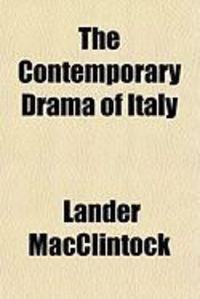Produktbild: The Contemporary Drama of Italy