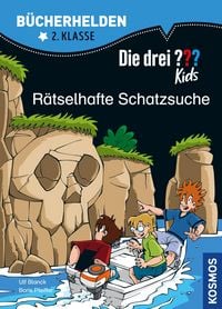 Produktbild: Die drei ??? Kids, B&uuml;cherhelden 2. Klasse, R&auml;tselhafte Schatzsuche (drei Fragezeichen Kids)