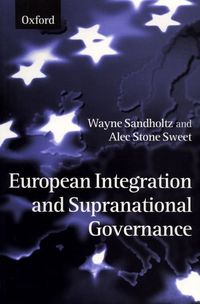 Produktbild: European Integration and Supranational Governance