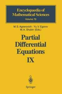 Produktbild: Partial Differential Equations IX