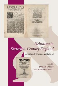 Produktbild: Hebraism in Sixteenth-Century England