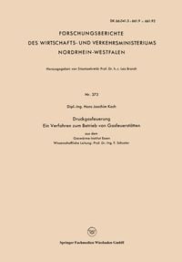 Produktbild: Druckgasfeuerung Ein Verfahren zum Betrieb von Gasfeuerst&auml;tten