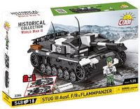 Bild vom Artikel COBI Historical Collection 2286 - STUG III AUSF F Flammpanzer 2in1 Maßstab 1:35 vom Autor 