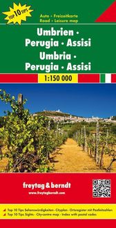 Umbrien - Perugia - Assisi 1 : 150 000 Freytag-Berndt und Artaria KG