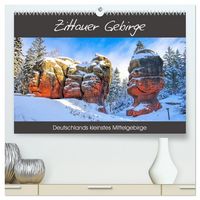 Produktbild: Zittauer Gebirge - Deutschlands kleinstes Mittelgebirge (hochwertiger Premium Wandkalender 2026 DIN A2 quer), Kunstdruck in Hochglanz